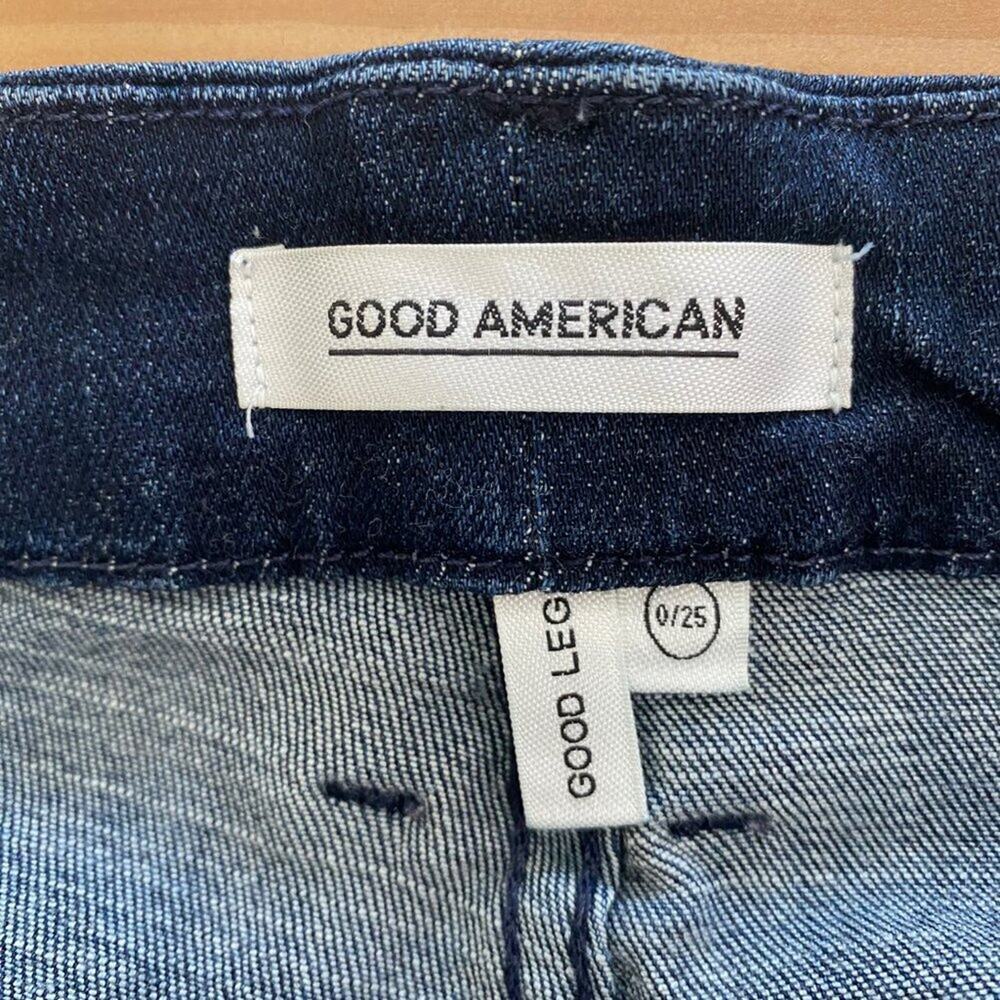 Good American High Rise Jeans - Dark Blue - Picture 11 of 14